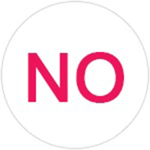 No